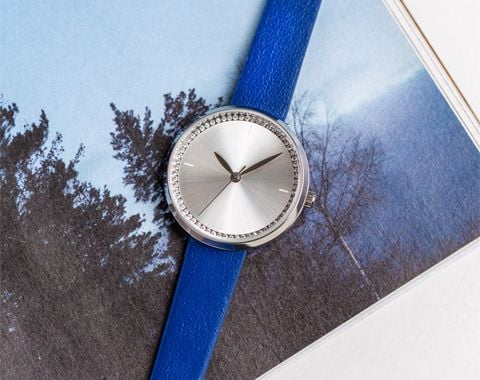 Apple Skin/PU Vegan Leather Watch Strap