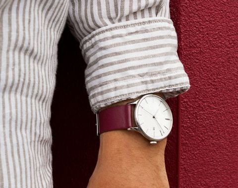 Apple Skin/PU Vegan Leather Watch Strap