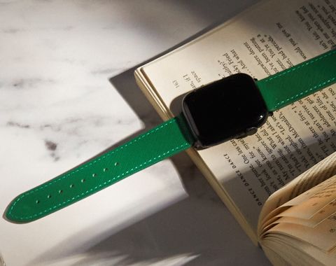 Saffiano Leather Watch Strap for Apple Watch