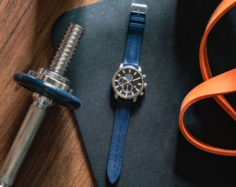 Classic Silicone Lined Soft Leather Watch Strap