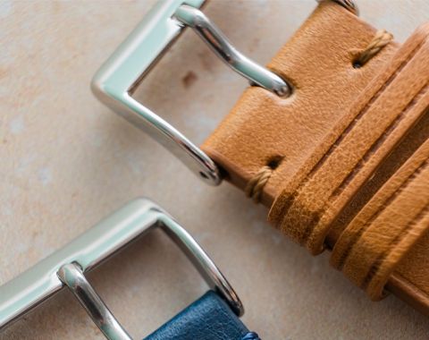 Conceria Walpier Buttero Leather Watch Strap