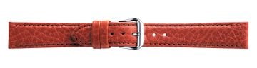 Camel Print Embossed Leather Watch Strap
