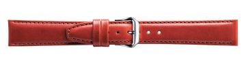 Classic Padded Saddle Leather Watch Strap