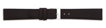 Stitched Smooth Leather Watch Strap
