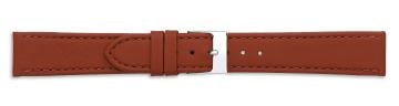 Stitched Smooth Leather Watch Strap