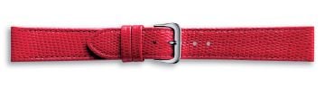Red Leather Watch Strap