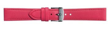 Classic Stitched Smooth Leather Watch Strap