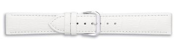 Classic Alligator Print Leather Watch Strap