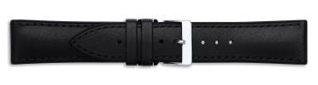 Classic Silicone Lined Soft Leather Watch Strap