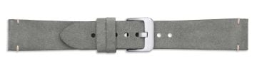Grey Suede Watch Strap