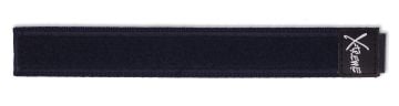 Blue hook and loop watch strap