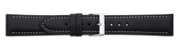 Black Horween Chromexcel Leather Watch Strap