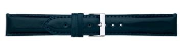 Blue Horween Genuine Shell Cordovan Watch Strap