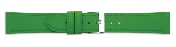 Green Saffiano Leather Watch Strap