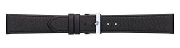 Slim Bison Print Leather Watch Strap