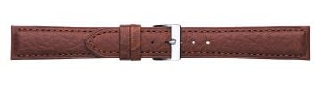 Classic Camel Print Embossed Leather Watch Strap