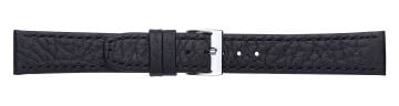 Camel Print Leather Watch Strap with Stitching