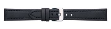 Aniline Leather Watch Strap with Matching Stitching