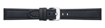 Aniline Leather Watch Strap with Matching Stitching