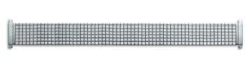 Stainless steel expanding watch strap