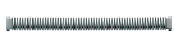 Stainless steel expander watch bracelet