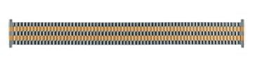 Stainless steel two tone expander watch bracelet