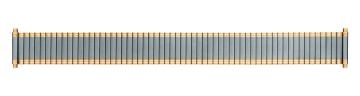 Stainless steel two tone expander watch bracelet