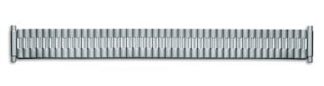 Stainless steel expanding watch strap