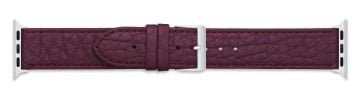 Italian Textured Leather Watch Strap for Apple Watch