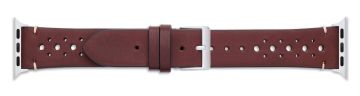 Rally Leather Watch Strap with Stitch Details for Apple Watch