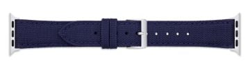 Water Resistant Leather Lined Cordura Strap for Apple Watch