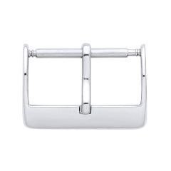 Silver watch buckle